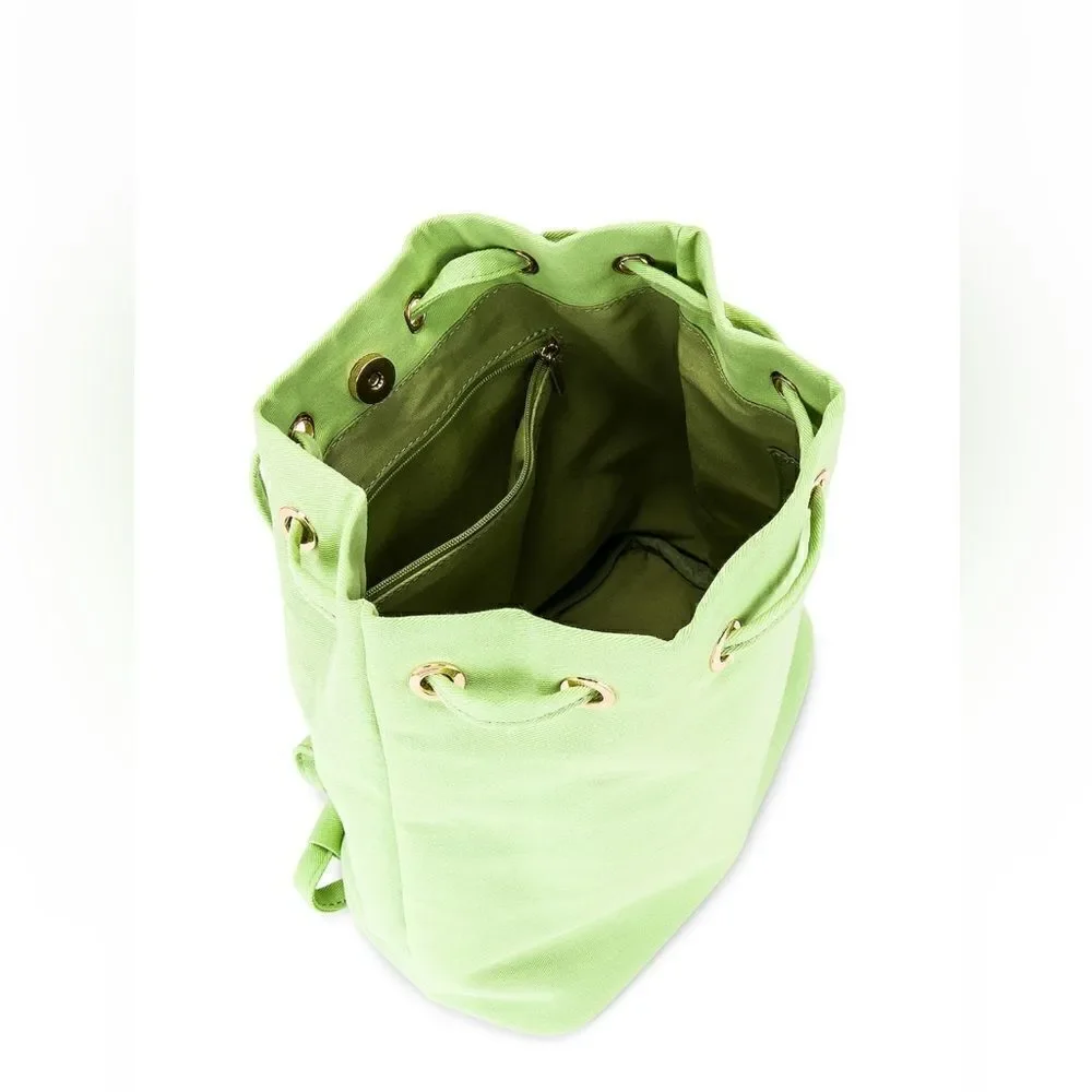 NWT Mayfair x Revolve Festival Backpack green